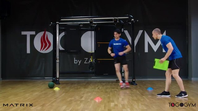 Entrenamiento para deportes con raqueta