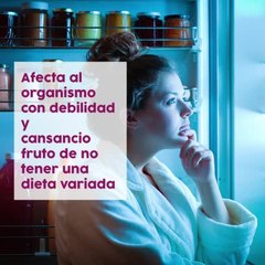 mala alimentación