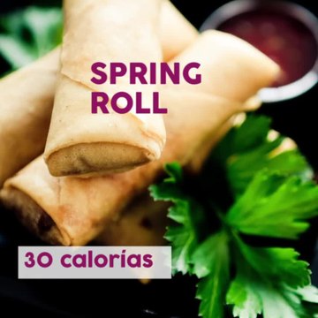 ¿Cuántas calorías tiene la comida japonesa