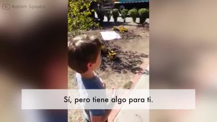 Un camión de la basura con un encanto especial
