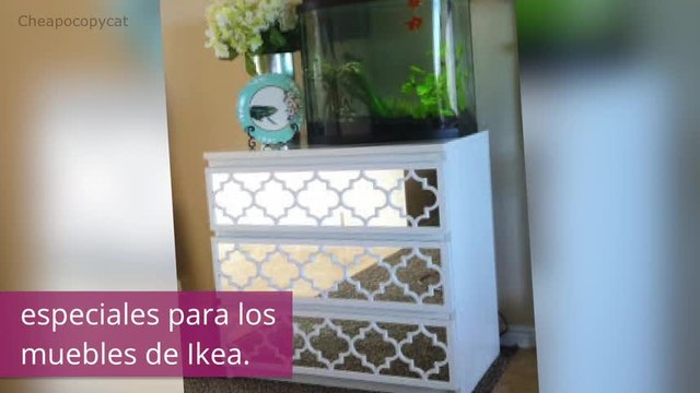 Trucos con muebles de Ikea para darles un toque especial