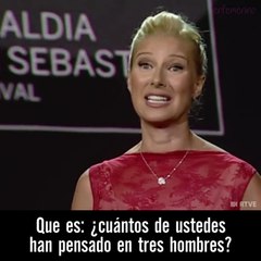 Anne Igartiburu habla de las mujeres en el cine