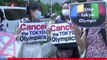 Protesters in Tokyo demand cancellation of Olympic games
