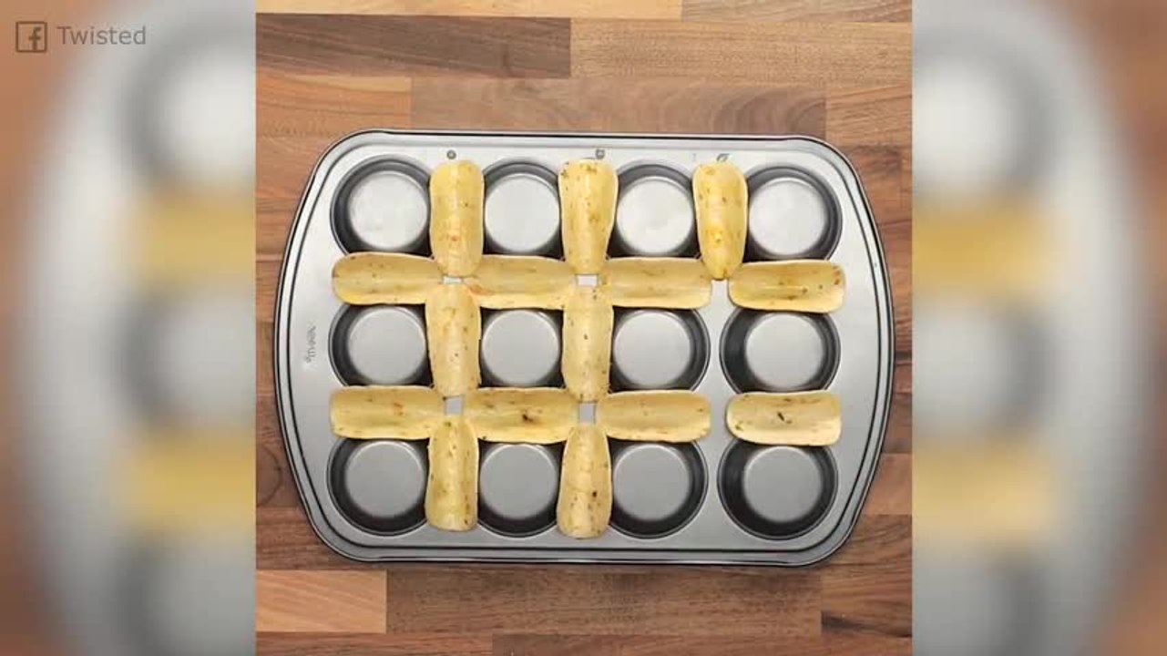 Mini tacos con sabor a pizza, ¡un aperitivo muy sabroso!