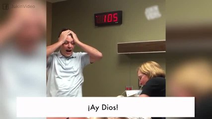 Nunca nadie se alegró tanto de saber el sexo de su bebé