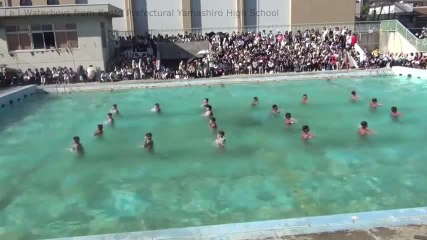 ¡Impresionante actuación acuática al ritmo de "Let It Go"!