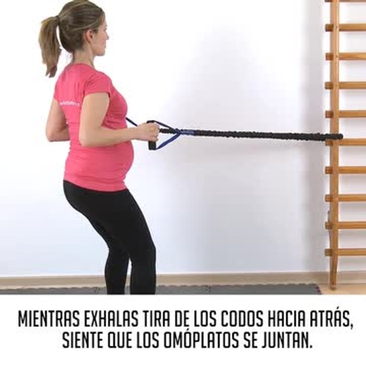 Ejercicios para embarazadas: remos