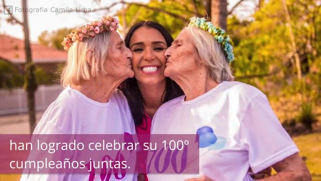 ¡Estas hermanas gemelas han cumplido 100 años!