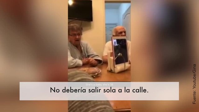 ¡Estos abuelos se preocupan seriamente por su nieta!