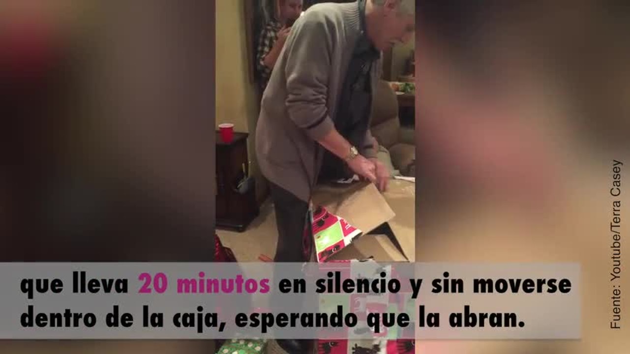 ¡Este padre ha recibido el mejor regalo de su vida por Navidad!