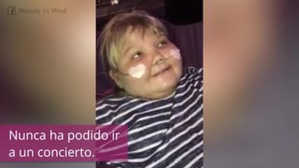 ¡Esta pequeñaja logra su sueño de conocer a Ed Sheeran!