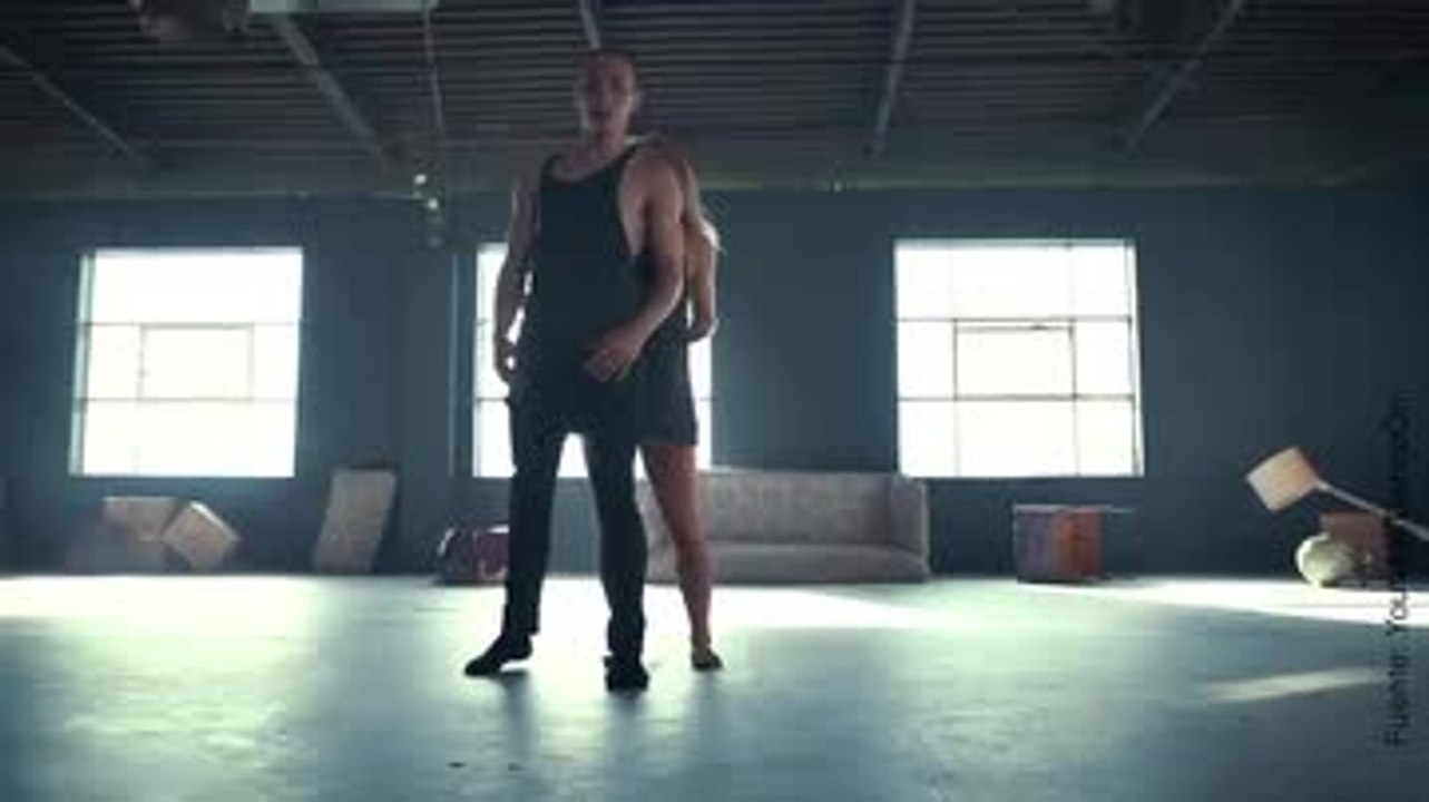 ¡Impresionante baile en pareja!