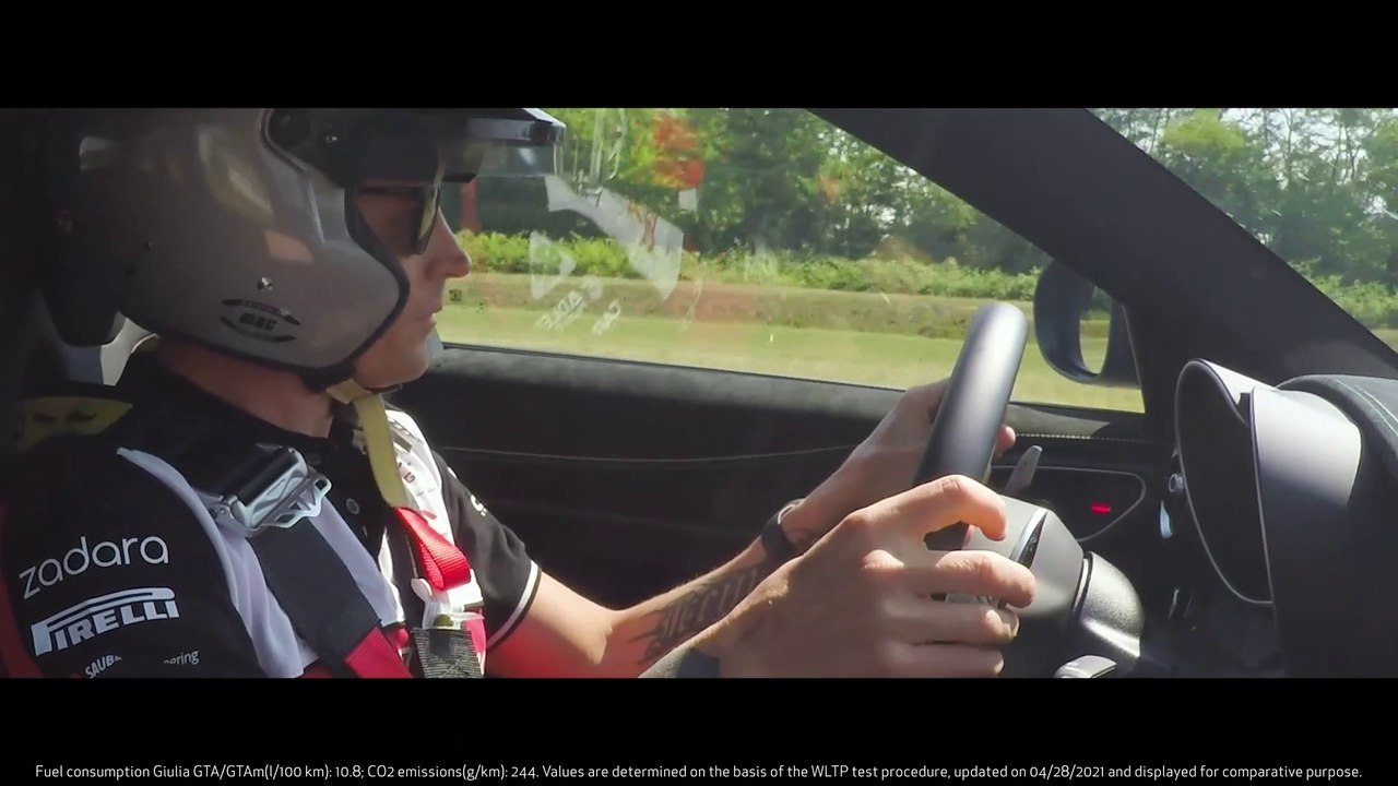 Kimi Räikkönen aprueba el Alfa Romeo Giulia GTA