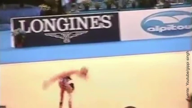 ¡Impresionante actuación de gimnasia rítmica!