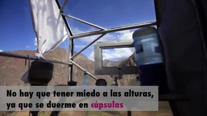 El hotel colgante, ¡toda una experiencia de altura en Perú!
