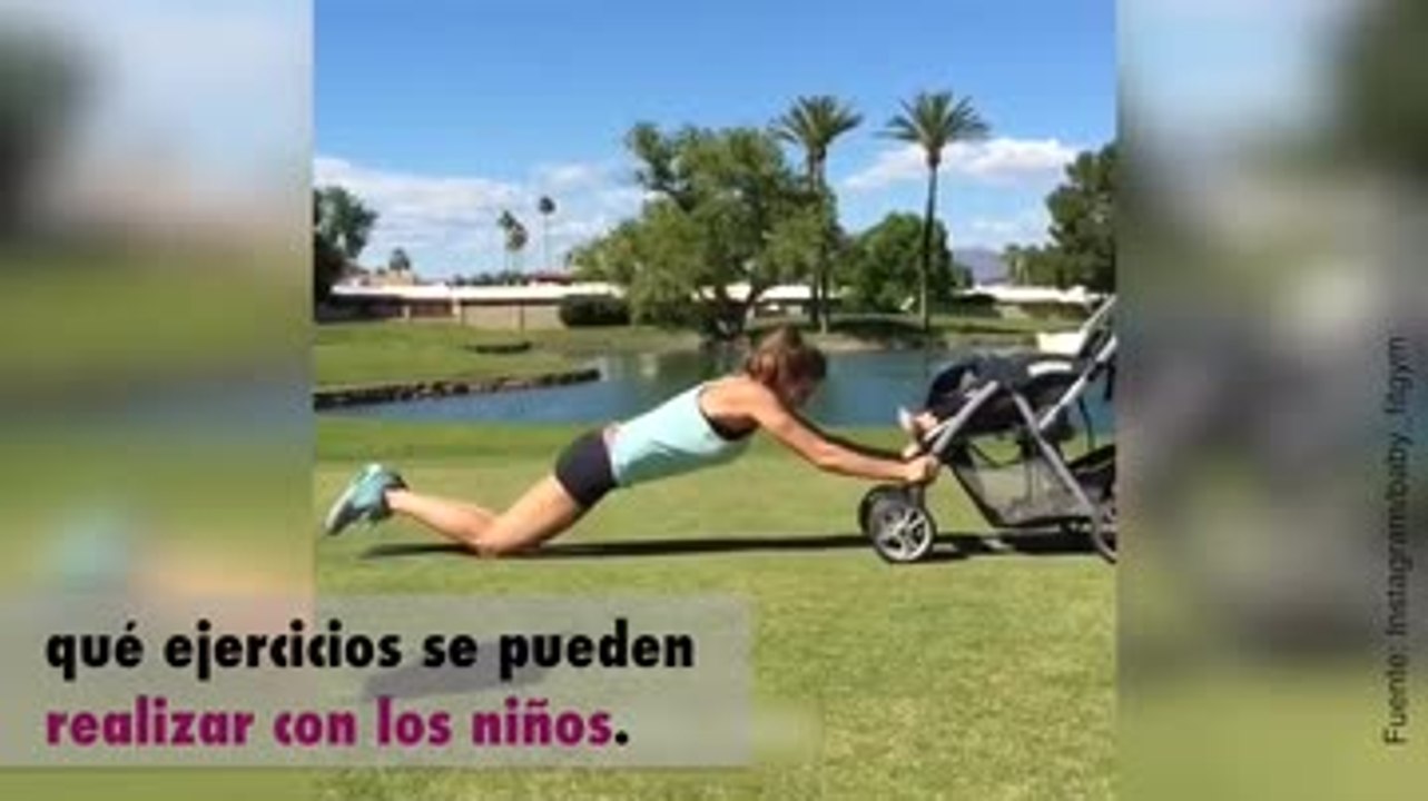 ¡Ponte en forma con la ayuda de tus hijos!