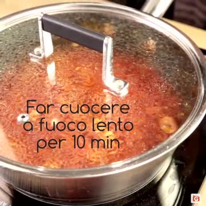Melanzane ripiene di spaghetti