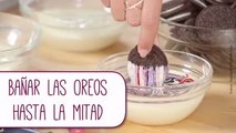 Oreos efecto mármol, ¡un placer con el que pecar!