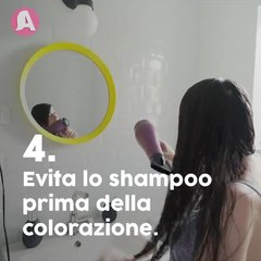 Le 5 cose da sapere prima di fare una tinta