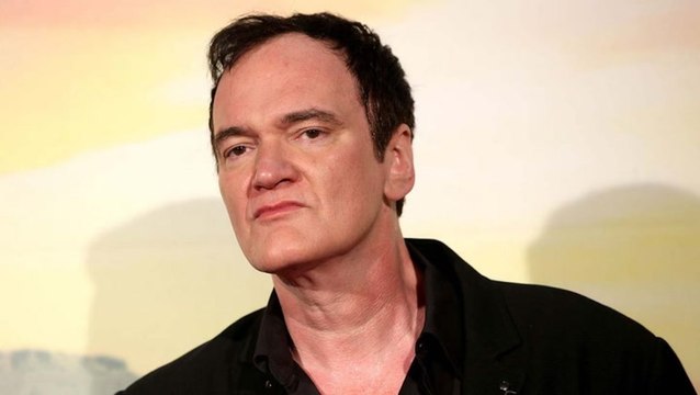 Quentin Tarantino Jokes That It's Only a Matter of Time Before His Baby Drops F-Bombs | THR News