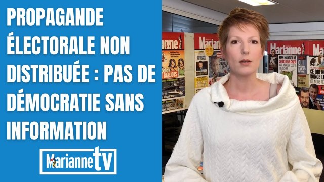 Propagande électorale non distribuée : pas de démocratie sans information