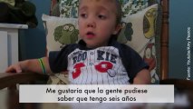 Testimonio real: este niño padece de enanismo y tiene algo que decir