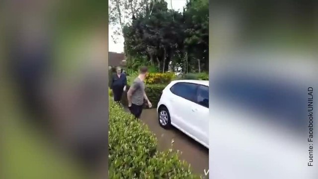 ¡Este chico le da a sus abuelos un regalo muy especial!