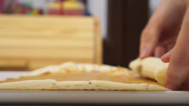Sabores exóticos: ¡delicioso sushi de plátano!