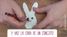 Marionetas de dedo: ¡conejitos de Pascua!