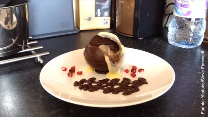 Vídeo de postres de chocolate