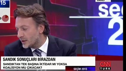 İlk sonuçlar gelince CNN Türk'te yüzler düştü