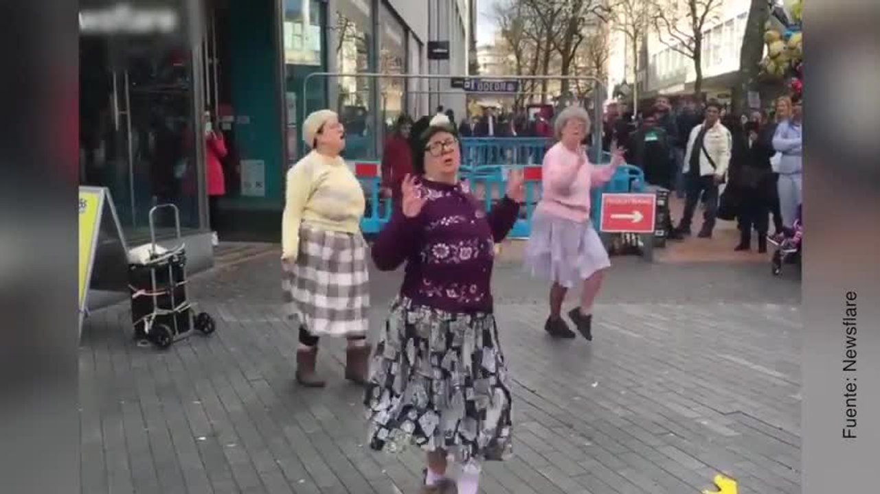 ¡Unas abuelas con mucha marcha!