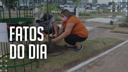 Projeto Plantio da Memória homenageia vítimas da covid-19 em Belém