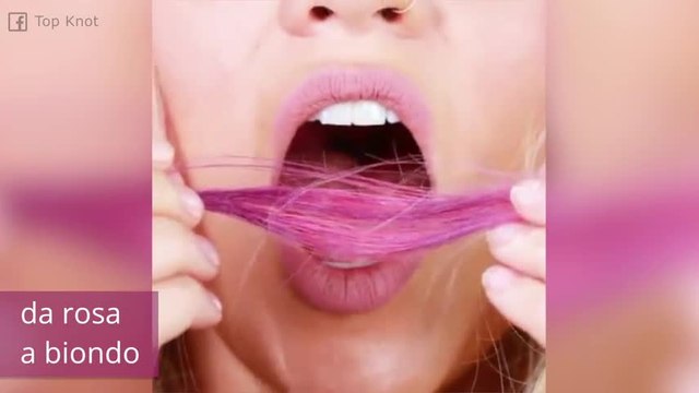 Come avere i capelli che cambiano colore in base all'umore