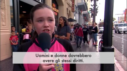 Скачать видео: Perché le donne guadagnano meno degli uomini Questi bimbi hanno la risposta!