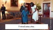 Vídeo de señora de 106 años en la Casa Blanca con los Obama