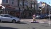 ¡Un Aladdin con su alfombra mágica por las calles de San Francisco!