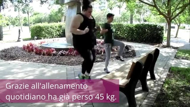 Perdita di peso e flessibilità: l'incredibile missione di questa ragazza