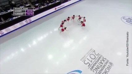 Wow, la performance sul ghiaccio più bella mai vista!