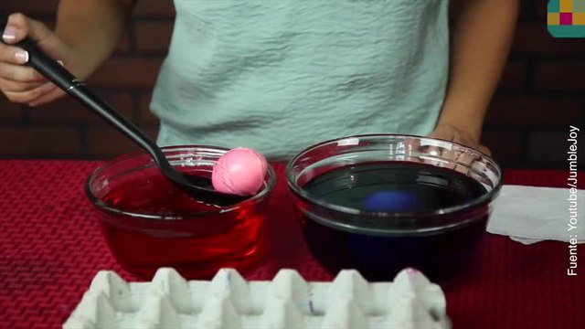 Vídeo de trucos para huevos de Pascua