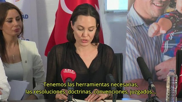 Angelina Jolie celebra el Día Mundial del Refugiado