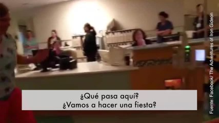 Vídeo de un niño pidiendo matrimonio a su enfermera
