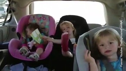 Vídeo de tres hermanas cantando