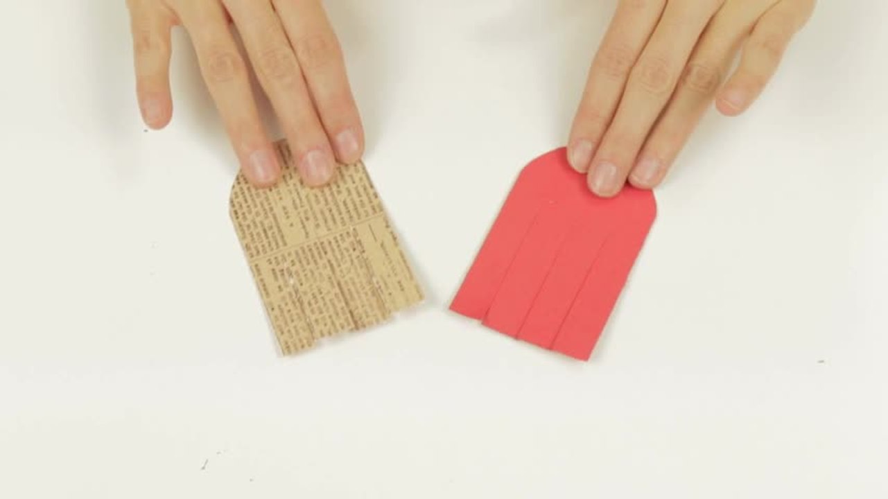 DIY San Valentin colgante de corazón bicolor