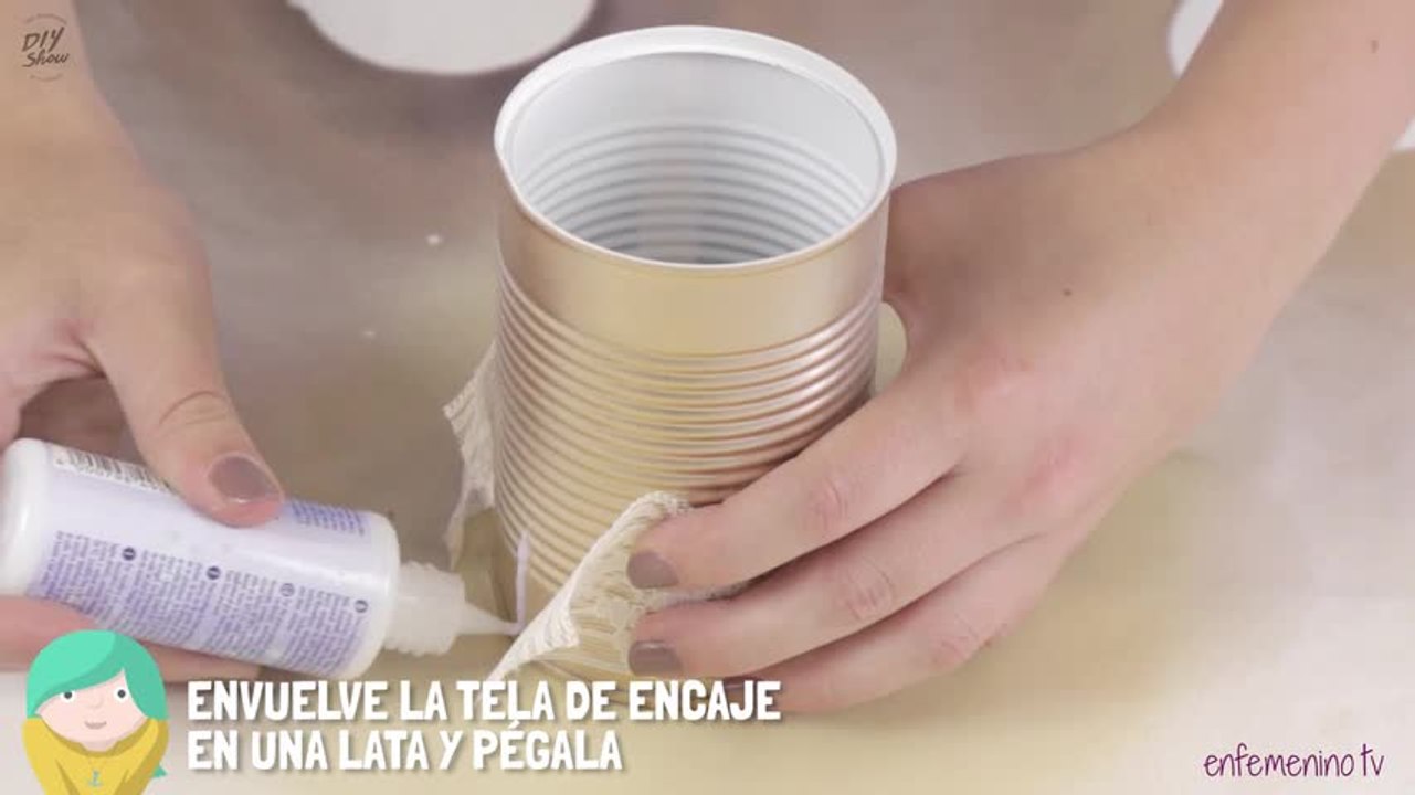 DIY Cómo hacer un centro de mesa