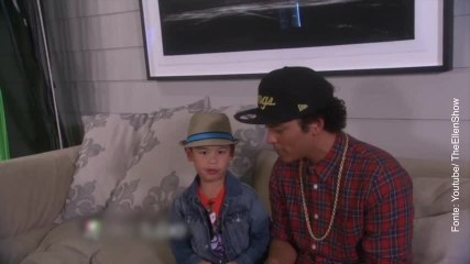 Video herunterladen: Il nuovo Bruno Mars Questo dolcissimo bimbo incontra per la prima volta il suo idolo