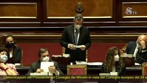 Draghi-Casellati, siparietto al Senato