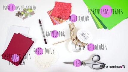 Personaliza tus Postales Navideñas (manualidades)