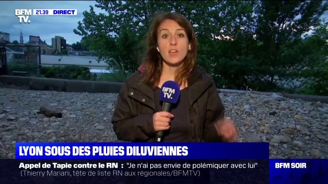Orages: Lyon sous des pluies diluviennes
