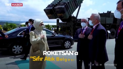 Roketsan'a "Sıfır Atık Belgesi" verildi